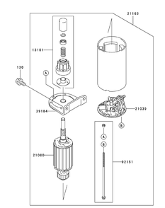 Fh580v-As11 Starter Diagram and Parts List for ENFORCER44 53AI3AGF750-19HP Cub Cadet Lawn Tractor